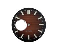 ATOMUSERLY Cadran ajouré avec Logo S, 30.5mm, adapté au Mouvement NH38, Bande Lumineuse Verte, Accessoires de Montre, 1 pièce(W-D-490-1)