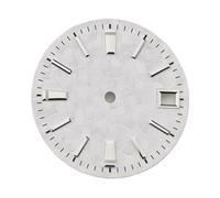 ATOMUSERLY Cadran Bleu Gris Noir à Motif irrégulier for NH35, Accessoires de Montre Mouvement Automatique, 28.5mm, 1 pièce(YJSKM116)