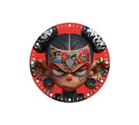 ATOMUSERLY Cadran de 28.5mm, série créative imprimée en Couleur, adapté aux Accessoires Montre à Mouvement NH35/36, 1 pièce(Dial - 6)
