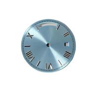 ATOMUSERLY Cadran de Montre 8285, Index Argent, Bleu/Noir, Bleu/Vert/Bleu Clair, Non Lumineux, 30.8mm, for Le Mouvement, 1 pièce(Black)
