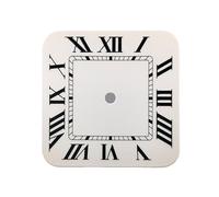 ATOMUSERLY Cadran de Montre carré en Acier for Hommes, 27mm, adapté aux Accessoires Mouvement 4R NH34 NH35, 1 pièce(Dial-2)