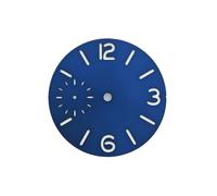 ATOMUSERLY Cadran de Montre Noir Bleu Vert Blanc 37mm, 1 pièce, adapté au Mouvement ETA 6497 ou ST3600(Green)