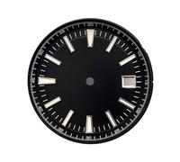 ATOMUSERLY Cadran de Montre Vert Lumineux 33mm, 1 pièce, Compatible avec Les Accessoires Mouvement 8215(Dial- 2)