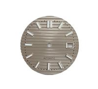 ATOMUSERLY Cadran Logo S 30.5mm, 1 pièce, adapté au Mouvement NH35/NH36/4R/7S, Bande Lumineuse Verte, Accessoires de Montre(W-D-202)