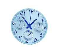 ATOMUSERLY Montgomery - Cadran S Logo 29mm for Montre VK63, 6 Badges C3, chronographe Lumineux, 1 pièce(1,S-Dial)