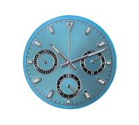 ATOMUSERLY Montre for Hommes, Cadran chronographe 29.5mm, Vert Panda Brillant for VK63, Accessoires de Mouvement à Quartz, 1 pièce(4)