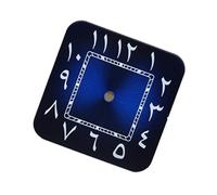 ATOMUSERLY Montre for Hommes, Cadran S, Logo personnalisé, carré de 27mm, adapté au Mouvement NH35/NH36, 1 pièce(11,S-Dial)