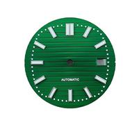 ATOMUSERLY Montre Lumineuse Bleue avec Cadran de 30.5mm, adaptée aux Accessoires Mouvement NH35, 1 pièce(17)