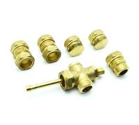 ATON DIANFLEX_8033408133300 Kit raccords pour installations solaires Thermiques à Circuit forcé 2 collecteurs, Multicolore, 2 collettori