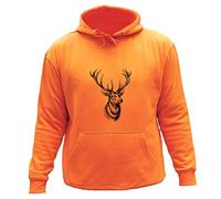 AtooDog Pull Sweat de Chasse, Cerf (3XL, Orange,149)
