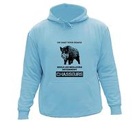 AtooDog Pull Sweat de Chasse on Nait Tous Egaux Sanglier ($SUSSCBE142-XXL)