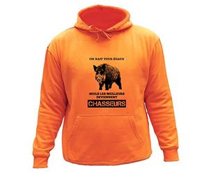 AtooDog Pull Sweat de Chasse on Nait Tous Egaux Sanglier ($SUSSCO142-XXL)
