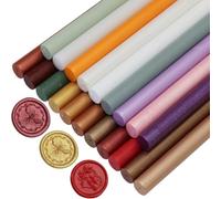 Atopbb - Lot de 20 bâtons de cire à cacheter pour tampon de cire, pistolet à colle, idéal pour invitations de mariage, cartes d'invitation de mariage, enveloppes (10#4)