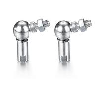 ATOPLEE Lot de 2 roulements à billes CS16 en forme de L - Tige filetée (M10 x 1,50)