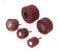 ATOPLEE Lot de 5 disques abrasifs à lamelles 240# - Pour outils rotatifs - Diamètre : 25 mm, 30 mm, 40 mm, 50 mm, 60 mm