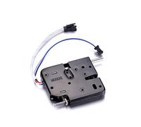 ATOPLEE Verrou électronique d'armoire, 1 verrou à ressort en acier au carbone CC 12 V 2 A pour armoire tiroir casier (73 x 67 x 14 mm)