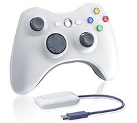 Atopoo Wii Remote Controller, contrôleur de Jeu de Remplacement à Distance avec étui en Silicone et dragonne pour Nintendo Wii et Wii U (Blanc) (Blue)