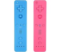 Atopoo Wii Télécommande, télécommande de jeu de remplacement pour Nintendo Wii/Wii U, avec étui en silicone gratuit et dragonne (blanc)
