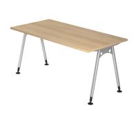 ATOS 16 S | Bureau - 160 x 80 Chêne réglable en hauteur