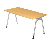 ATOS 16 S | Bureau - Hêtre 160 x 80 réglable en hauteur