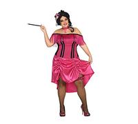 Atosa 17288 - Cabaret, Costume pour Femme, Taille XL, 42/44 Rose