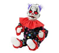 Atosa Ornement décoratif Clown – 55 cm – Lumière et son – Multicolore – Pour enfants