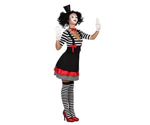 Atosa - 22973 - Costume - Déguisement De Mime - Adulte - Taille 2
