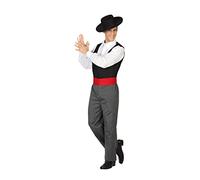 Atosa-26802 Atosa-26802-Costume-Déguisement Cordobes XL-Adulte, Homme, 26802, Noir