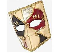 Atosa-56385 Masque Théâtre Victorienne Doré Unique (56385)