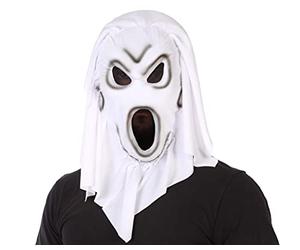 Atosa-56424 Masque Fantasma pour Adulte, Blanc, Couleur (56424)