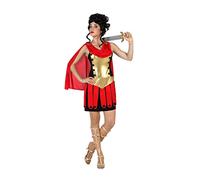 ATOSA-57556 Déguisement Gladiatrice, Femme, 57556, Rouge, XL