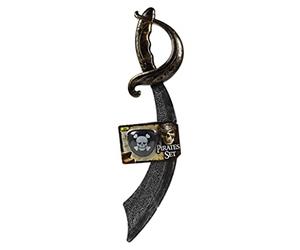 Atosa 61634 Épée Pirate avec Patch, 48 cm