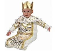 Atosa - 96362 - Costume Deguisement Roi Mage 0 À 6 Mois - Doré - Garçon