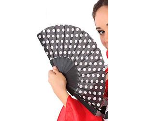 ATOSA ANGEL TOMAS, SA Éventail Noir à Pois