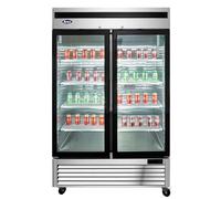 Armoire Réfrigérée Positive Vitrée 1300 Litres - Atosa - R2902 PortesVitrée