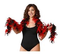Atosa Boa Plumes Noir et Rouge 40g