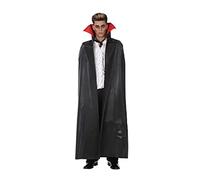 ATOSA cape vampire enfant courte noire col haut adolescente