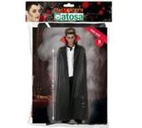 ATOSA Cape vampire S/Rab. - 140 cm - Adulte - Homme - Noir N/C G