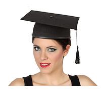 Atosa Licence 24.5*24.5* Chapeau 10 Cm Noir Noir One Size