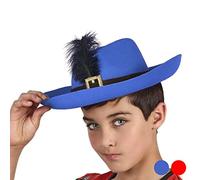 ATOSA chapeau mousquetaire bleu enfant