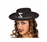 Atosa Chapeau Noir Heroe adhésifs Adulte Multicolore (36529)