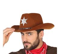atosa - chapeau shérif marron Marron