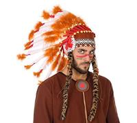 ATOSA coiffe grand chef indien marron