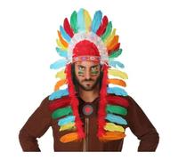 ATOSA coiffe indien avec plus multicolore