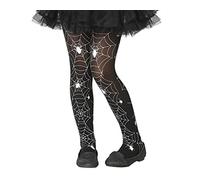 Atosa Collants toile d'araignée Halloween pour enfants Taille unique
