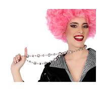 ATOSA | Collier Disco Brillant pour Femme Adulte | Fête costumée des Années 70 | Complétez votre costume | Accessoire boule disco | Idéal pour Carnval