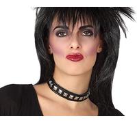 ATOSA collier punk femme noir
