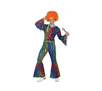 Atosa Combinaison disco Funky Rainbow Homme Taille XL