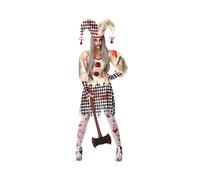 Atosa Costume D´arlequin Ensanglanté