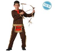 Atosa Costume D´enfant Indien Avec Du Ruban Adhésif